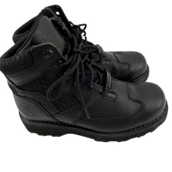 Harley Davidson Men’s 8.5 Reland 5-Inch Motorcycle Boots D96229 Leather - Picture 5 of 8